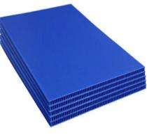 Plastic Flute Sheet 6 x 4 inch Blue_0