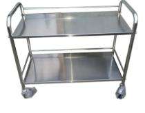 Prabhason Stainless Steel Medicine Trolley 355 x 480 x 650 mm_0