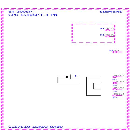 SIEMENS Programmable Logic Controller 6ES75101SK030AB0 24 V_3