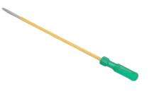 TAPARIA 6 x 0.8/2.5 x 00 mm(Phillips) Flat/Phillips (2-in-1) Screwdriver 250 mm Transparent Green_0