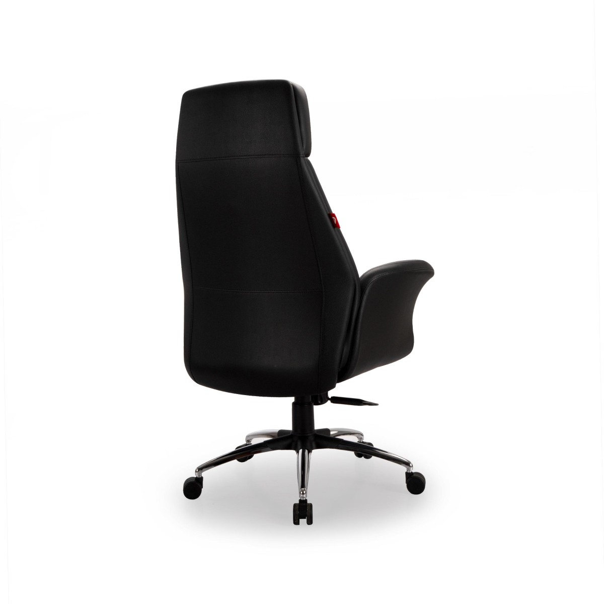 Durian Leather High Back Chair Black 760 x 750 x 1315 mm Hot Pressed Plywood Office Chairs_1