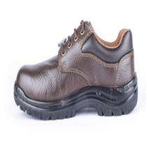 Hillson Leather Steel Toe Safety Shoes Brown_0