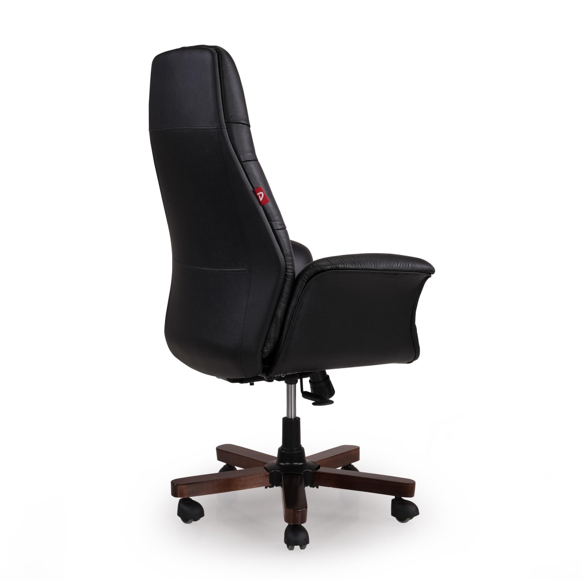 Durian High Back Leather Chair Black 760 x 670 x 1330 mm Hot Pressed Plywood Office Chairs_1