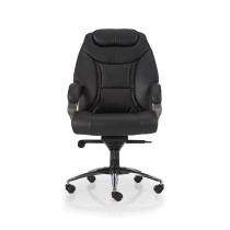 Durian Premium Leatherette Chair Black 660 x 500 x 1265 mm Hot Pressed Plywood Office Chairs_0