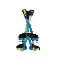 Polyester Full Body Harness Double Rope Scaffold Hook Safety Harness Medium_0