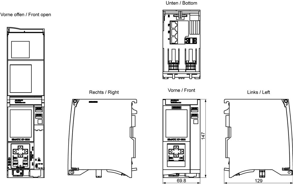 SIEMENS Programmable Logic Controller 6ES75152AN030AB0 24 V_1