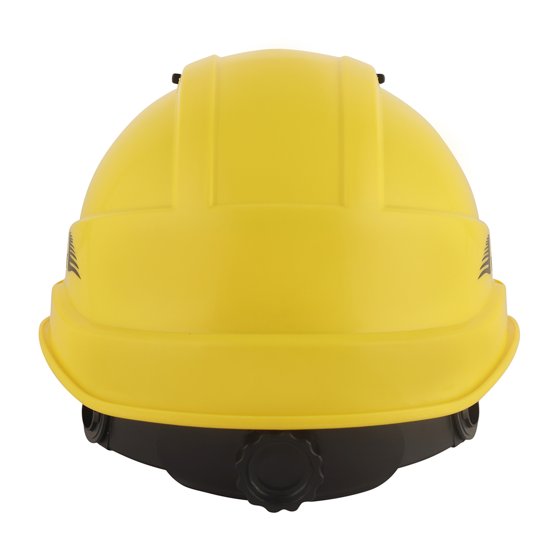 Karam Polypropylene Copolymer Lemon Yellow Air Ventilated Safety Helmets PN542_1