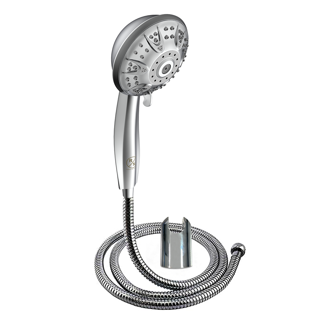 R.N. 6905 Handheld Five Flow Shower 10 X 27 cm ABS_0