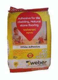 Weber Weberset Nova High Polymer Modified Tile Adhesive 20 kg_0