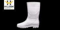 Hillson Welcome White Hard PVC Gumboots_0