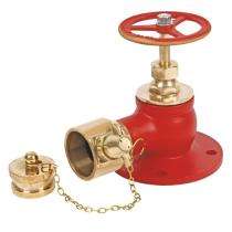 NewAge Gun Metal Right Angled Flanged Hydrant Valves_0