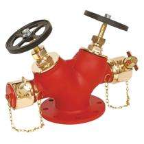 NewAge Gun Metal Double Outlet Hydrant Valves_0