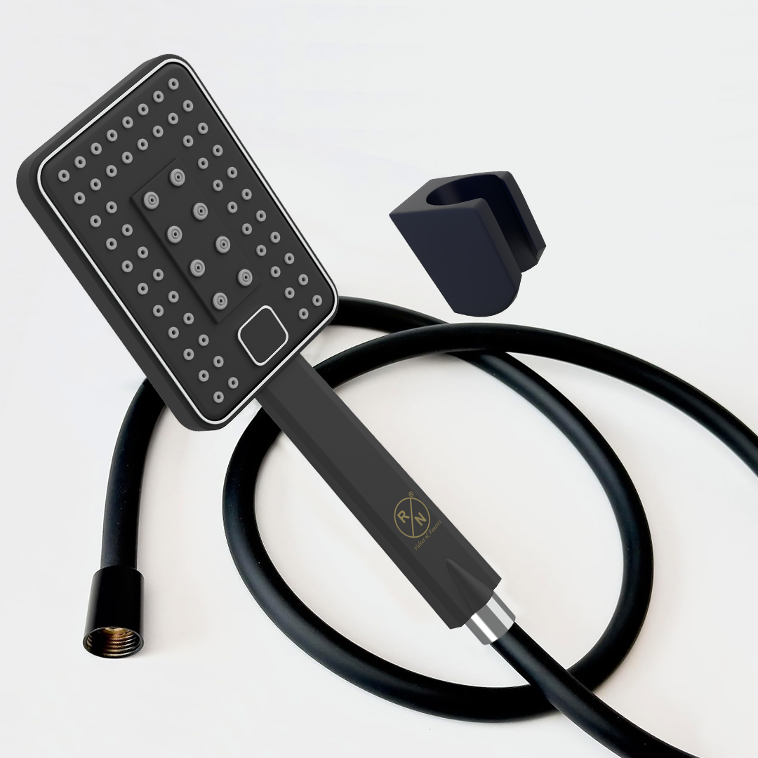 R.N. 6933 Handheld Three Flow Shower 12 X 27 cm ABS_0