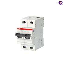 ABB 1SYS252067R0634 Double Pole 6 A C Curve MCB_0
