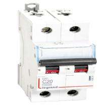 Legrand 408634 Double Pole 20 A C Curve MCB_0
