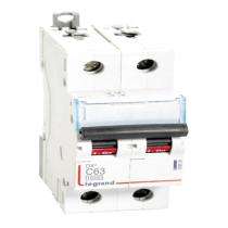 Legrand 408639 Double Pole 63 A C Curve MCB_0