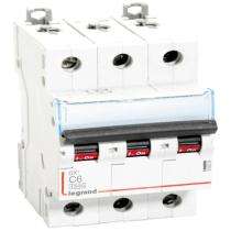 Legrand 408650 Three Pole 6 A C Curve MCB_0