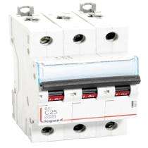 Legrand 408657 Three Pole 25 A C Curve MCB_0