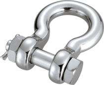 Generic Grade 80 Nut Bolt Bow Shackle 11.11 mm 1.5 ton_0