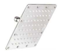 Corwin SH-105 Overhead Shower 6 x 6 inch Stainless Steel_0