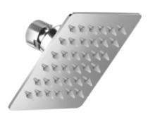 Corwin SH-108 Overhead Shower 4 x 4 inch Stainless Steel_0