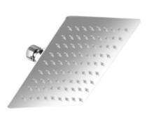 Corwin SH-110 Overhead Shower 8 x 8 inch Stainless Steel_0
