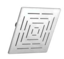 Corwin SH-114 Overhead Shower 8 x 8 inch Stainless Steel_0