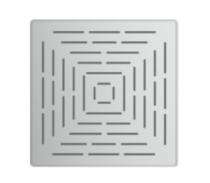 Corwin SH-115 Overhead Shower 12 x 12 inch Stainless Steel_0