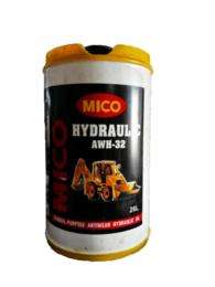 MICO Hydraulic AWH 32 26 L Mineral Hydraulic Oil 26 L HDPE Bucket_0