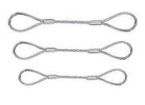 USHA MARTIN 1 m Thimble and  Eye Wire Rope Sling 3 ton_0