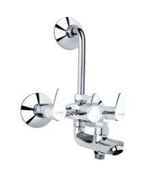 VMAC Chrome Finish 3 in 1 Wall Mixer Faucet AT - 111_0