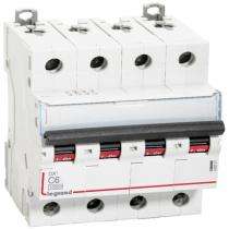 Legrand 408691 Four Pole 6 A C Curve MCB_0