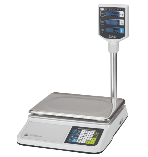 CAS Table Top Electronics Weighing Scale 30 kg PR II Pole LED_0