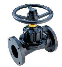 Reliable Manual Diaphragm Valves 10 inch Cast Iron_0