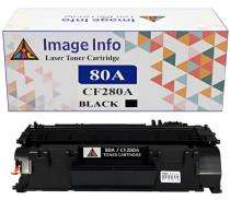 ImageInfo Black Laser Toner HP CF280A Compatible Ink Cartridge_0