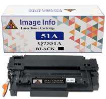 ImageInfo Black Laser Toner HP Q7551A Compatible Ink Cartridge_0