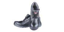 Hillson Real Leather Steel Toe Safety Shoes Black_0