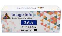 ImageInfo Black Laser Toner HP CF226A Compatible Ink Cartridge_0