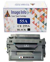 ImageInfo Black Laser Toner HP CE255A Compatible Ink Cartridge_0