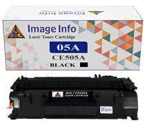 ImageInfo Black Laser Toner HP CE505A Compatible Ink Cartridge_0