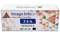 ImageInfo Black Laser Toner HP Q2624A Compatible Ink Cartridge_0