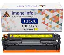 ImageInfo Yellow Laser Toner HP CB542A Compatible Ink Cartridge_0