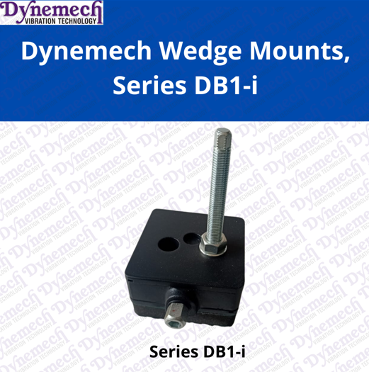 Dynemech 1800 kg Bolt On Wedge Mount DB1-i 8 mm Rubber_1