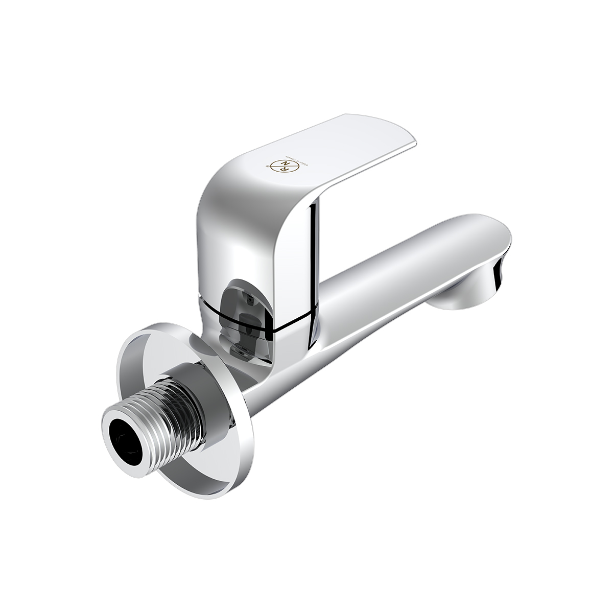 R.N. Chrome Plated Long Nose Bib Cock Faucet RNSOP24G03_1