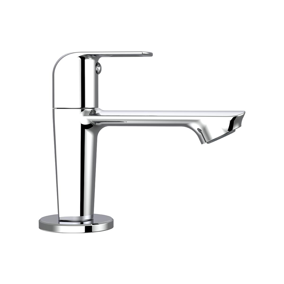 R.N. Chrome Plated Pillar Cock Long Nose Premium Faucet RNSOP24G33_1