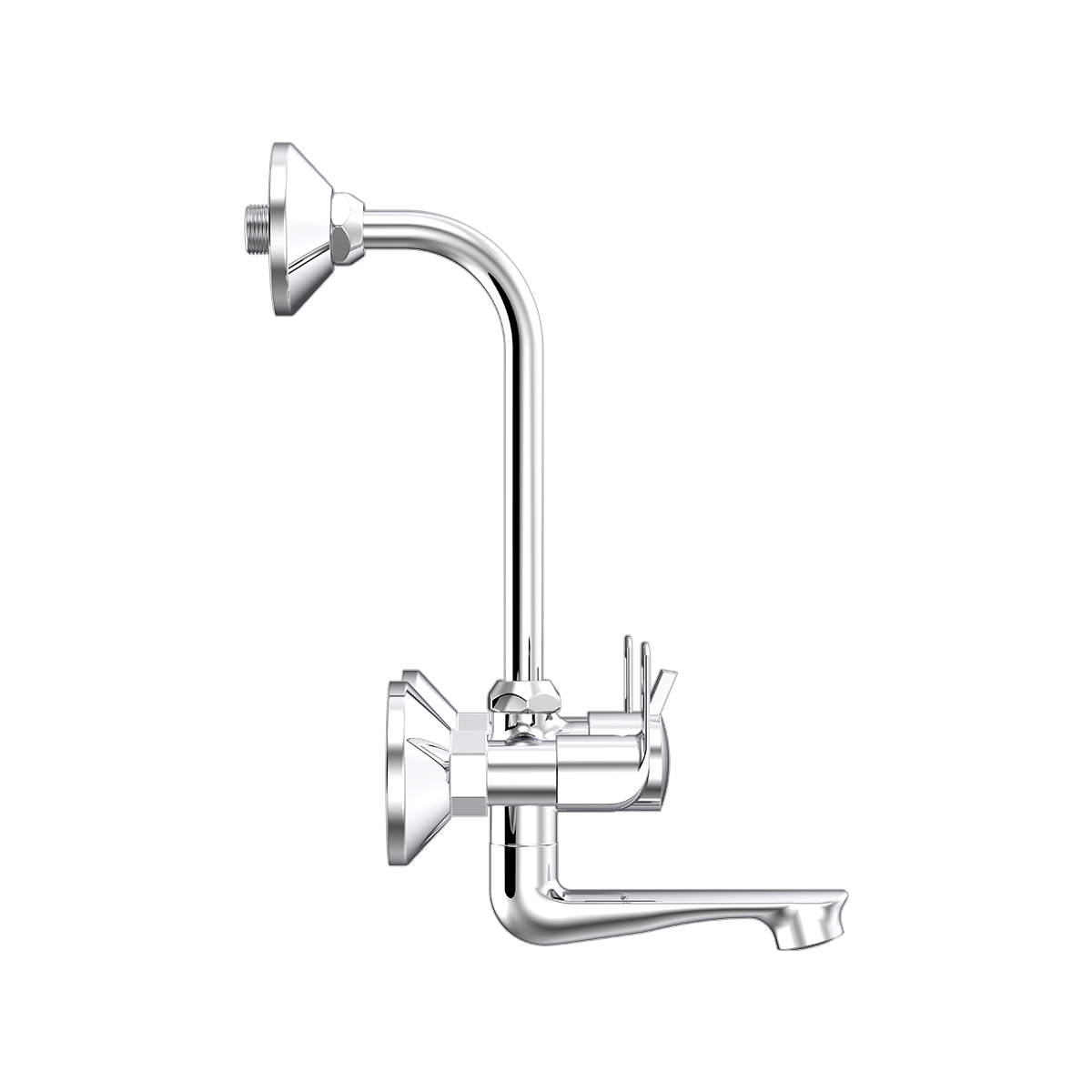 R.N. Chrome Plated Wall Mixer With L-Bend Faucet RNSOP24G19_2