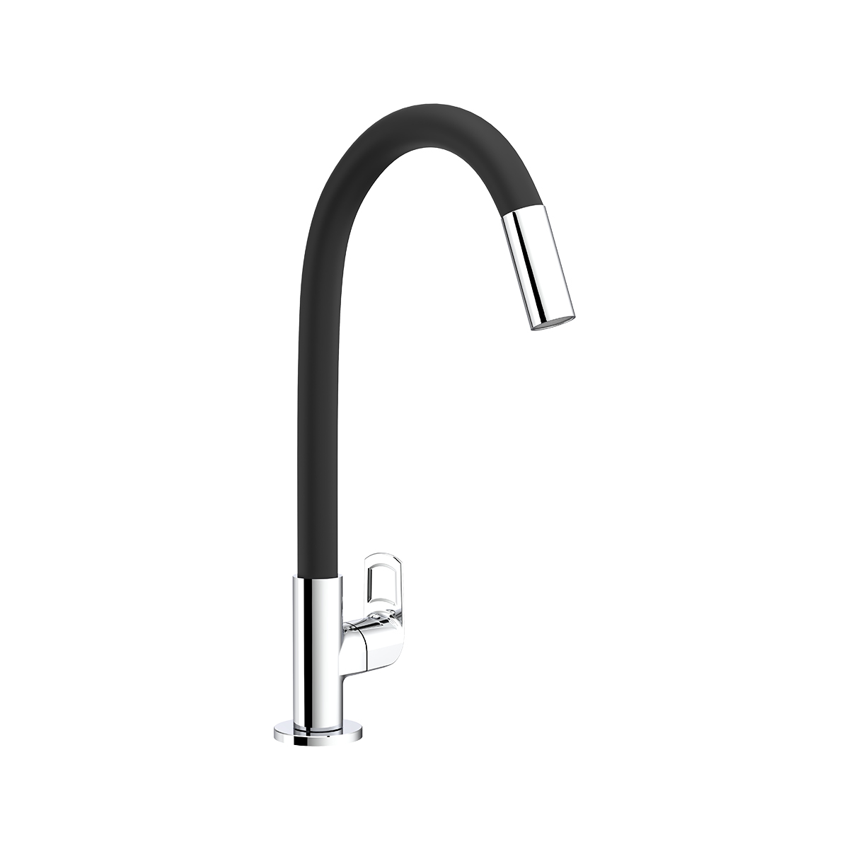 R.N. Chrome Plated Table Mounted Swan Neck Faucet RNSOP24G30_1