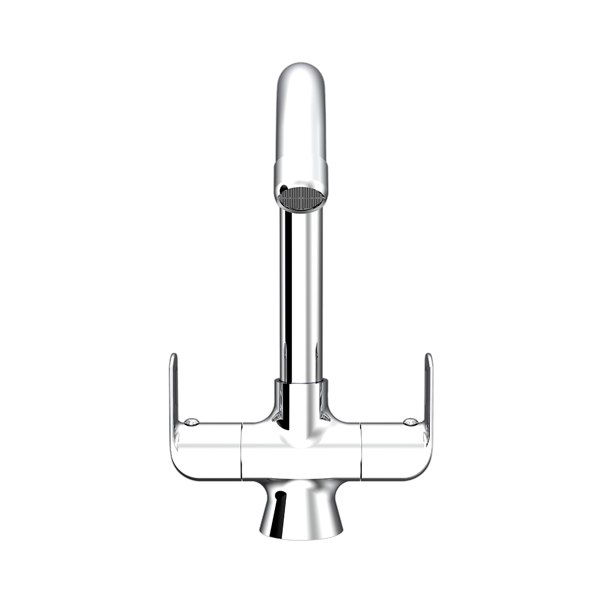 R.N. Chrome Plated Center Hole Basin Mixer Faucet RNSOP24G27_1