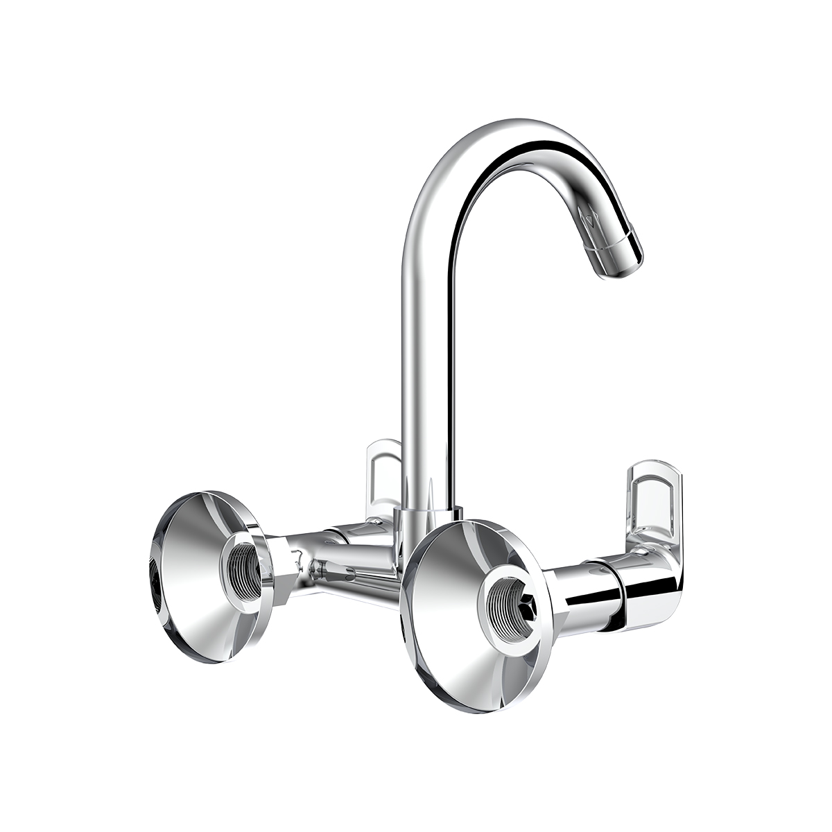R.N. Chrome Plated Wall Mounted Sink Mixer Faucet RNSOP24G18_1