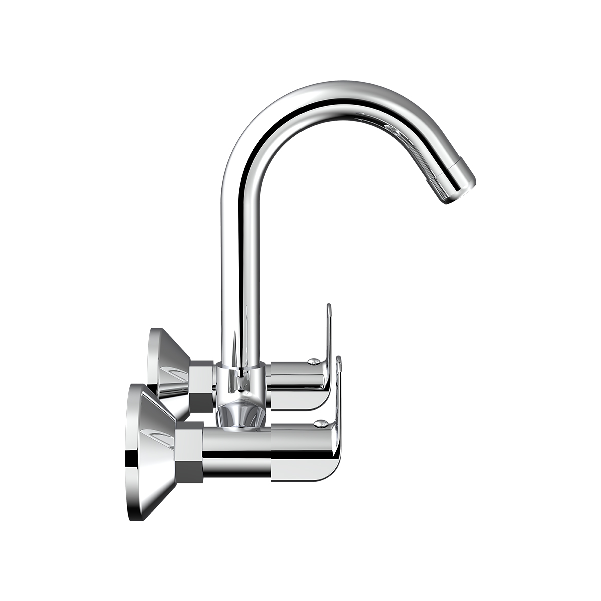 R.N. Chrome Plated Wall Mounted Sink Mixer Faucet RNSOP24G18_2
